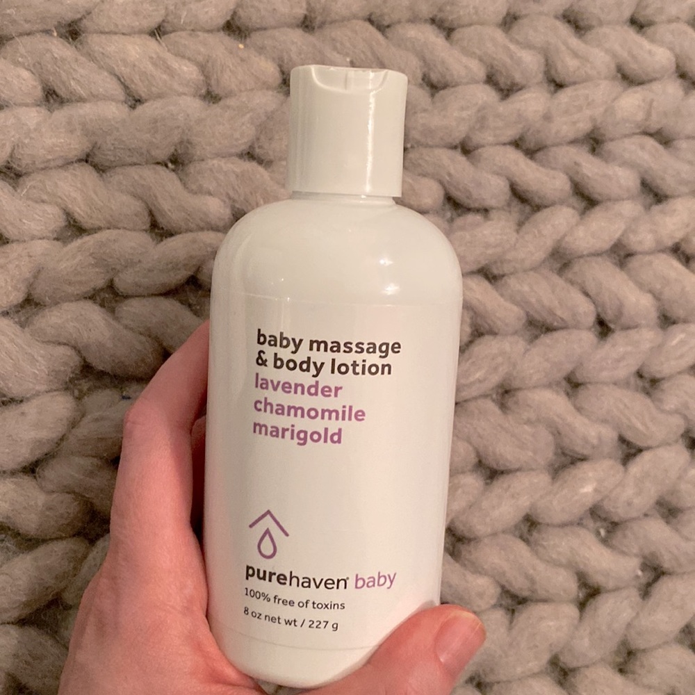 ✨Host Pick✨ NATURAL Pure Haven Baby shampoo/wash, massage/body lotion, cream NWT - Picture 5 of 10